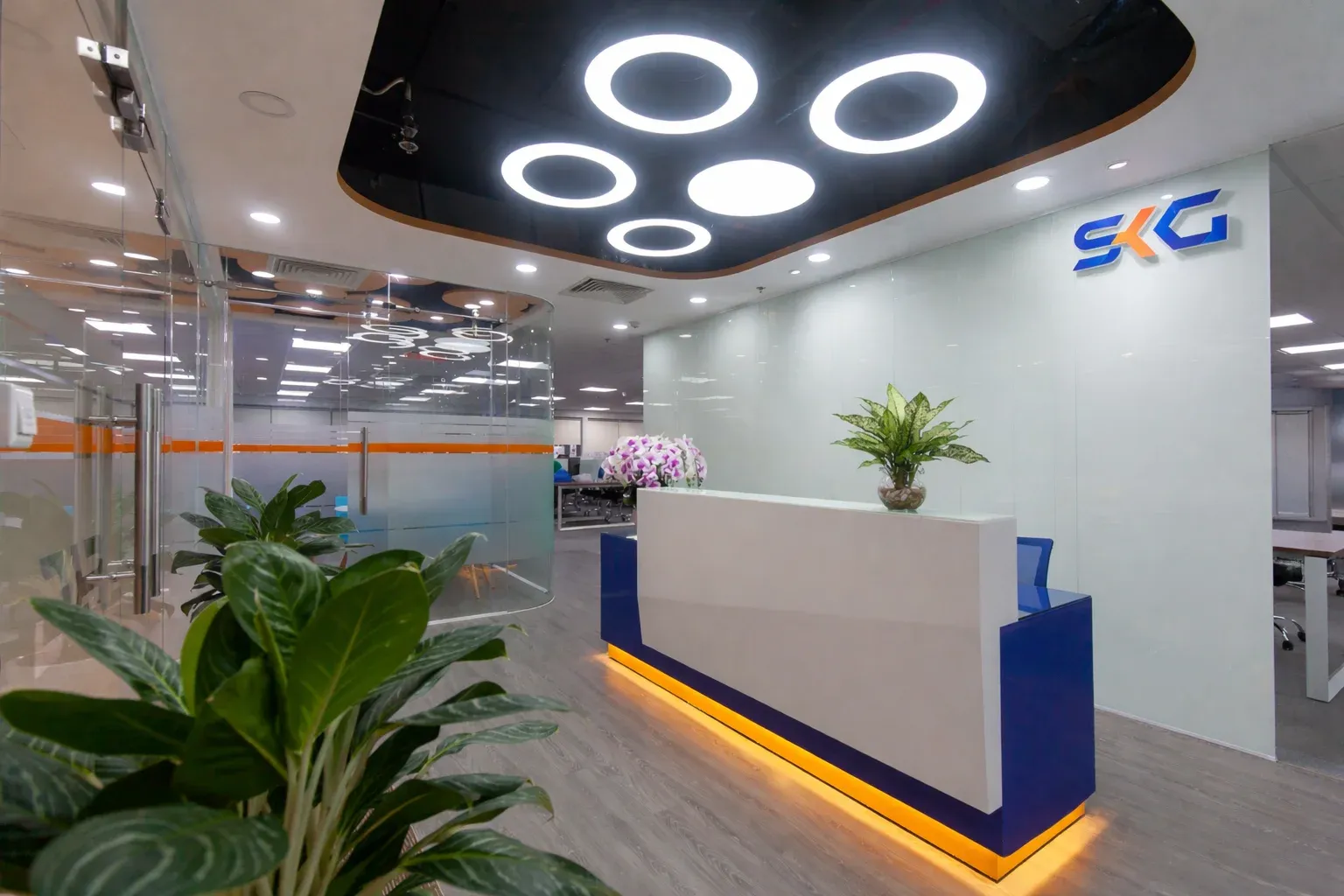 Sảnh lễ tân — Trụ sở SKG Việt Nam